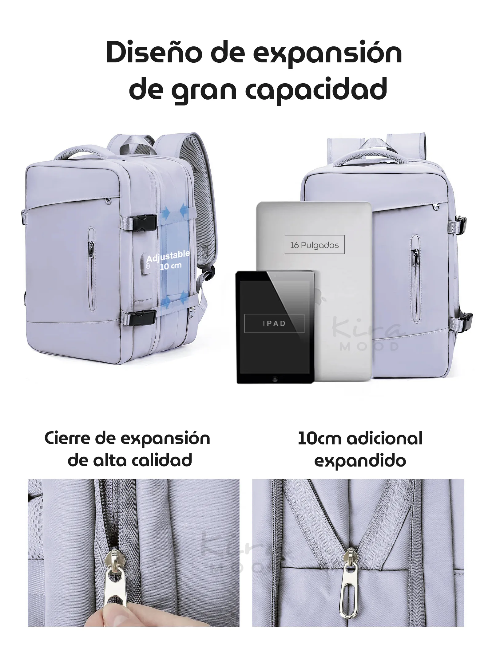 traveler-pro-mochila-de-viaje-carry-on-viral-amazon-con-porta-laptop-equipaje-de-mano-lila-tyjtkilu2
